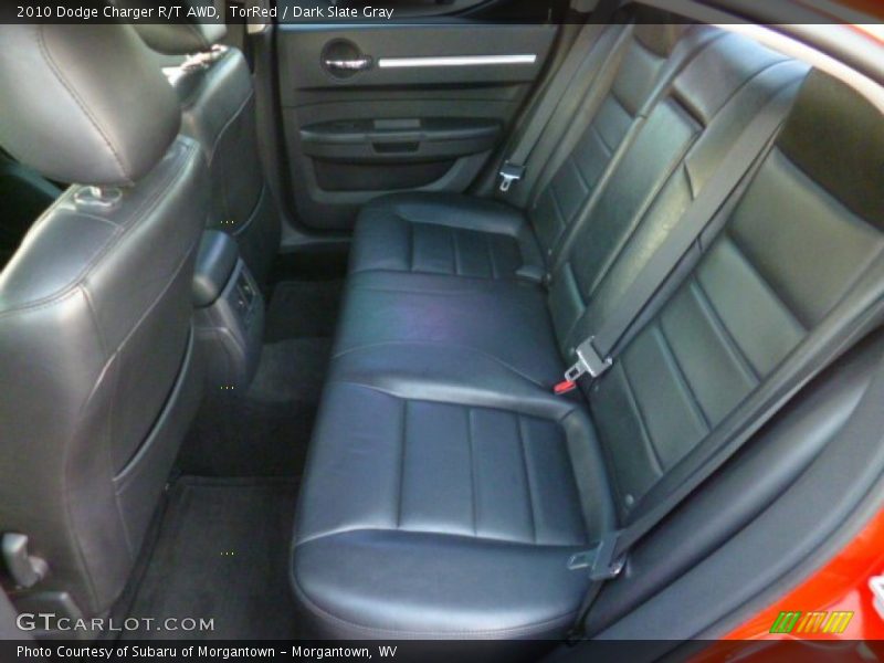 Rear Seat of 2010 Charger R/T AWD