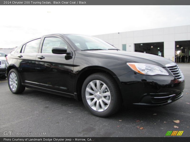 Black Clear Coat / Black 2014 Chrysler 200 Touring Sedan