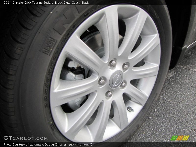 Black Clear Coat / Black 2014 Chrysler 200 Touring Sedan