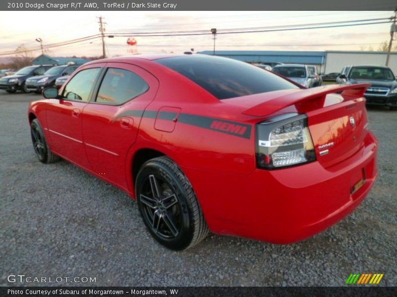 TorRed / Dark Slate Gray 2010 Dodge Charger R/T AWD