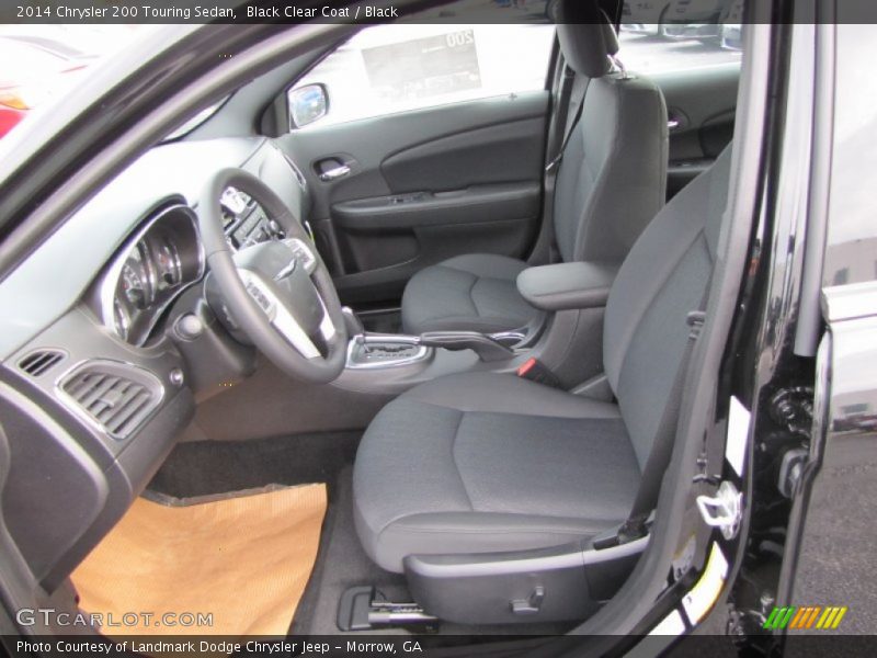 Black Clear Coat / Black 2014 Chrysler 200 Touring Sedan
