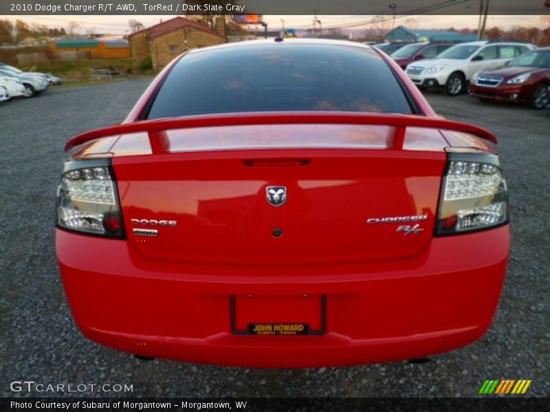 TorRed / Dark Slate Gray 2010 Dodge Charger R/T AWD