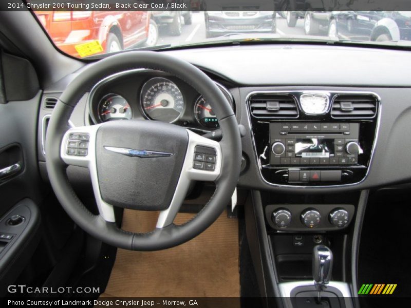 Black Clear Coat / Black 2014 Chrysler 200 Touring Sedan