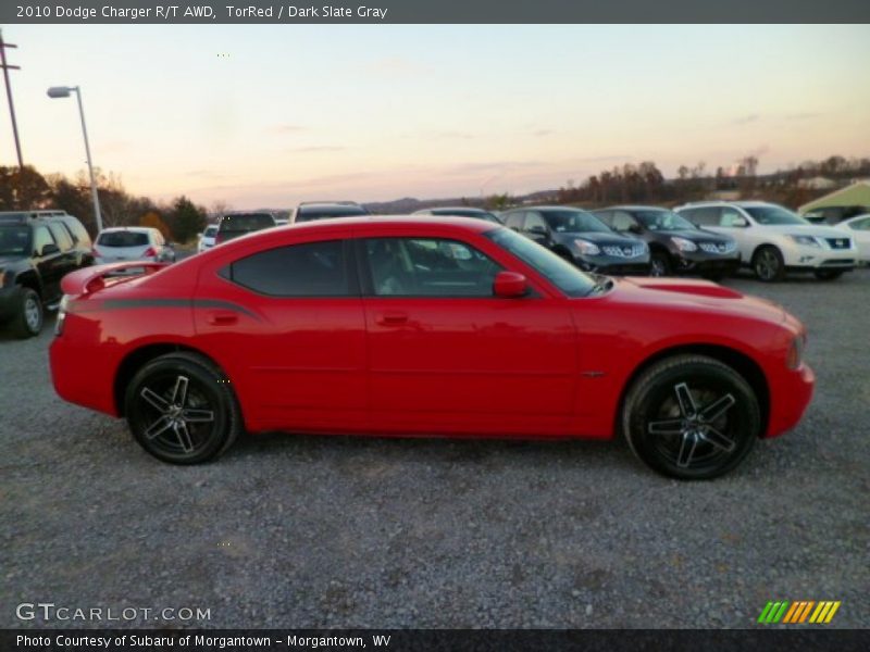 TorRed / Dark Slate Gray 2010 Dodge Charger R/T AWD