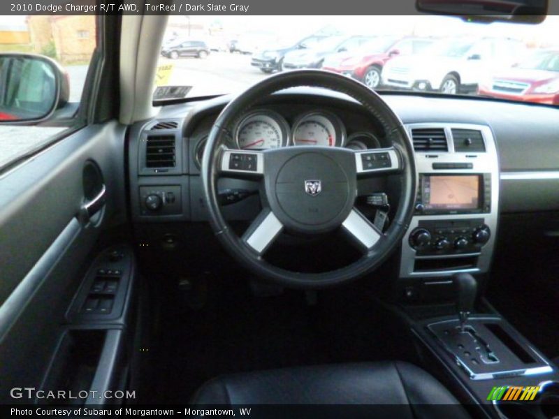 TorRed / Dark Slate Gray 2010 Dodge Charger R/T AWD