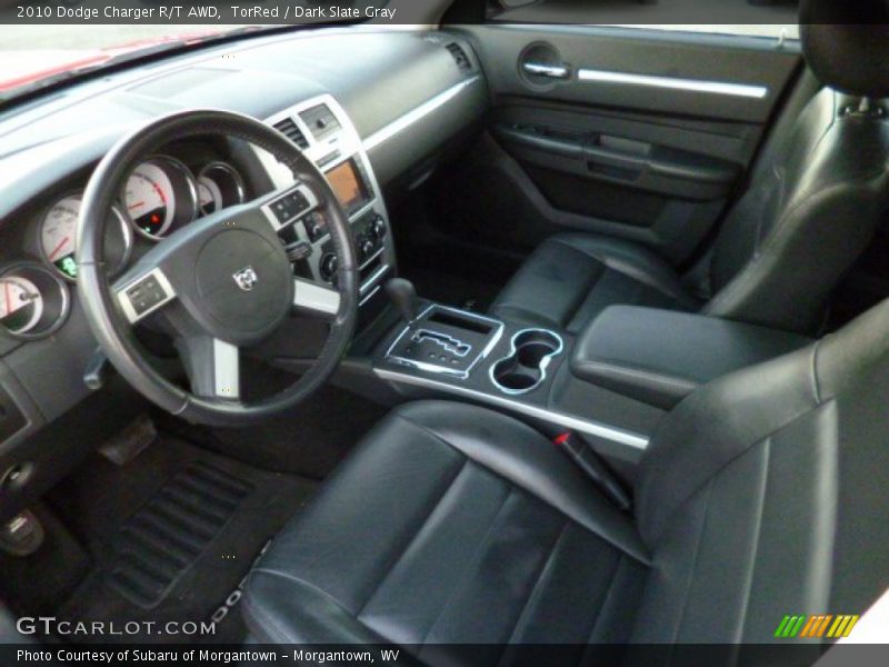 Dark Slate Gray Interior - 2010 Charger R/T AWD 