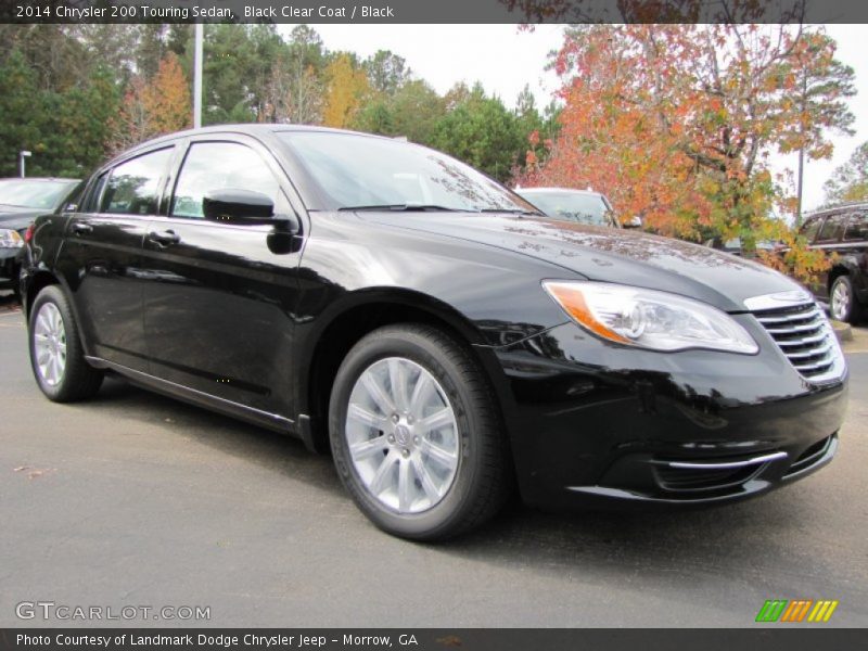 Black Clear Coat / Black 2014 Chrysler 200 Touring Sedan
