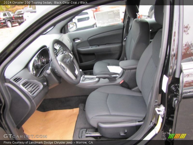 Black Clear Coat / Black 2014 Chrysler 200 Touring Sedan