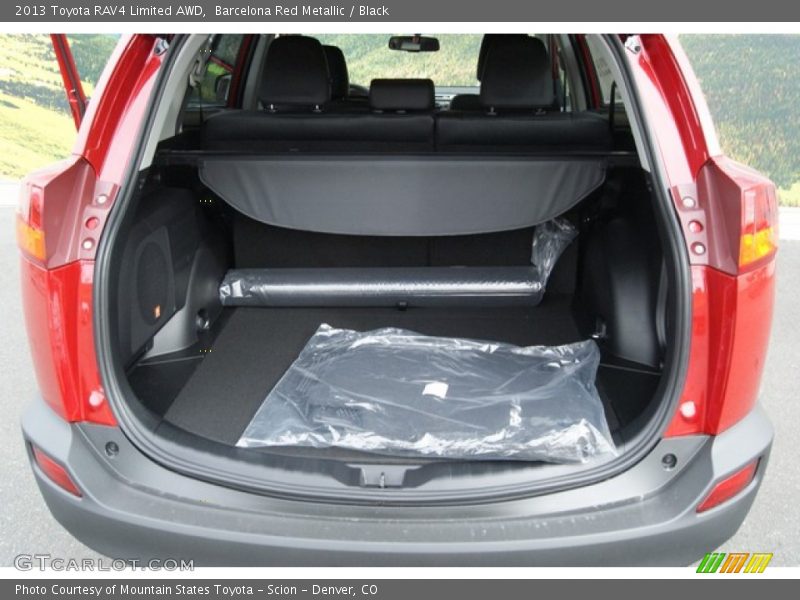 Barcelona Red Metallic / Black 2013 Toyota RAV4 Limited AWD
