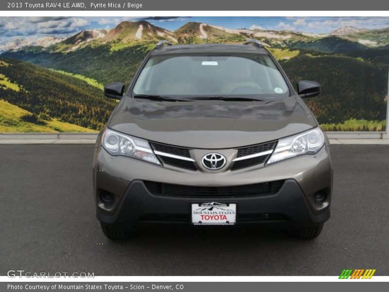 Pyrite Mica / Beige 2013 Toyota RAV4 LE AWD