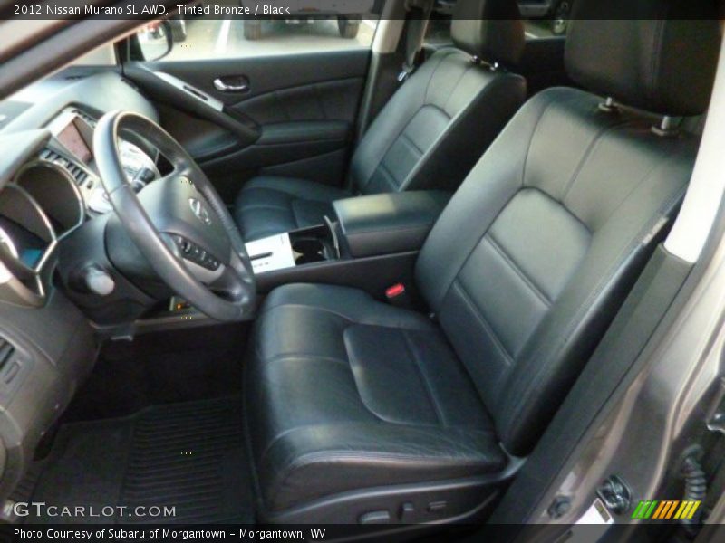 Tinted Bronze / Black 2012 Nissan Murano SL AWD