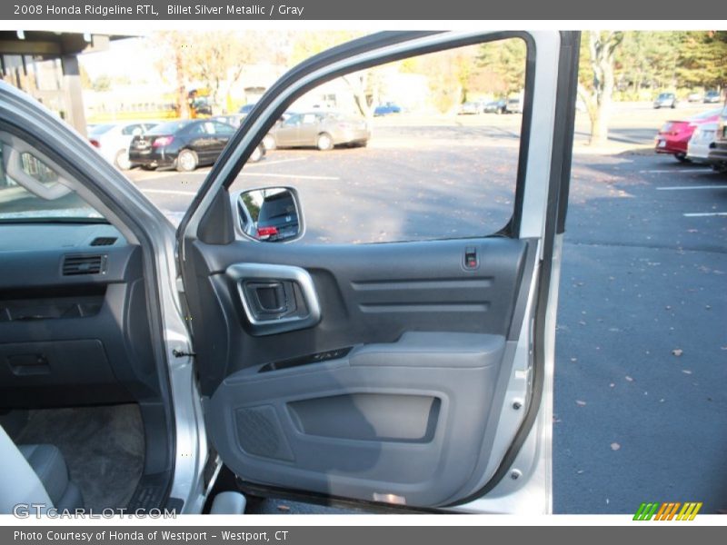 Billet Silver Metallic / Gray 2008 Honda Ridgeline RTL