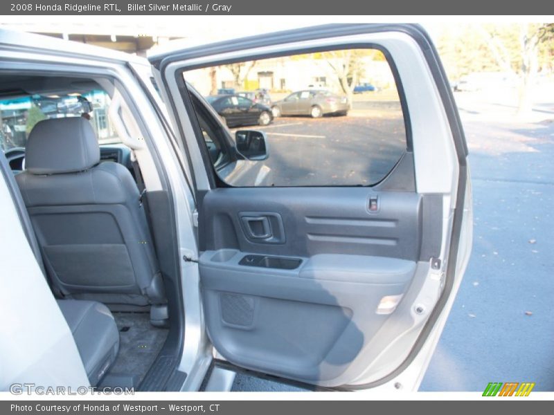Billet Silver Metallic / Gray 2008 Honda Ridgeline RTL