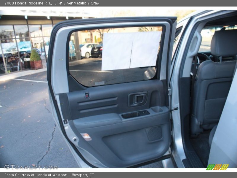 Billet Silver Metallic / Gray 2008 Honda Ridgeline RTL