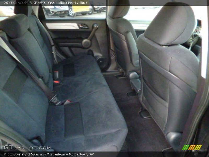 Crystal Black Pearl / Black 2011 Honda CR-V SE 4WD
