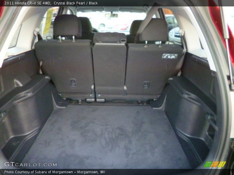 Crystal Black Pearl / Black 2011 Honda CR-V SE 4WD