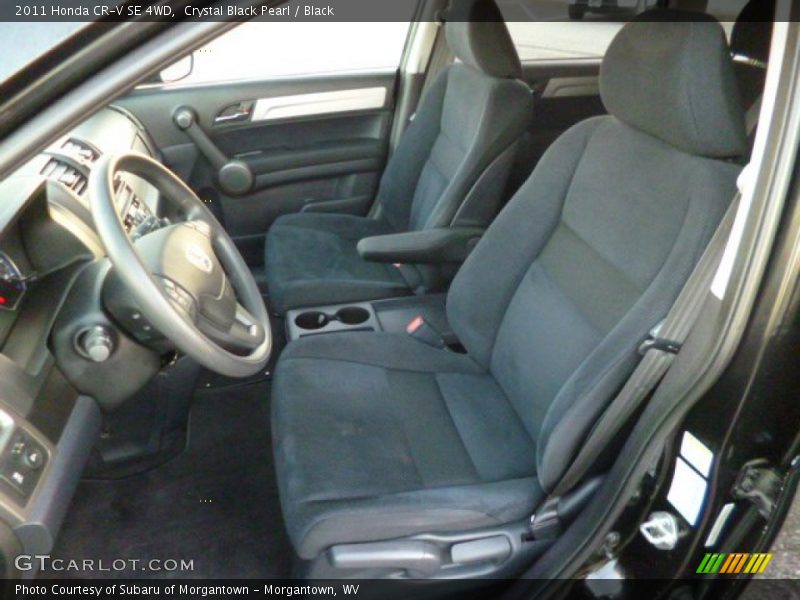 Crystal Black Pearl / Black 2011 Honda CR-V SE 4WD