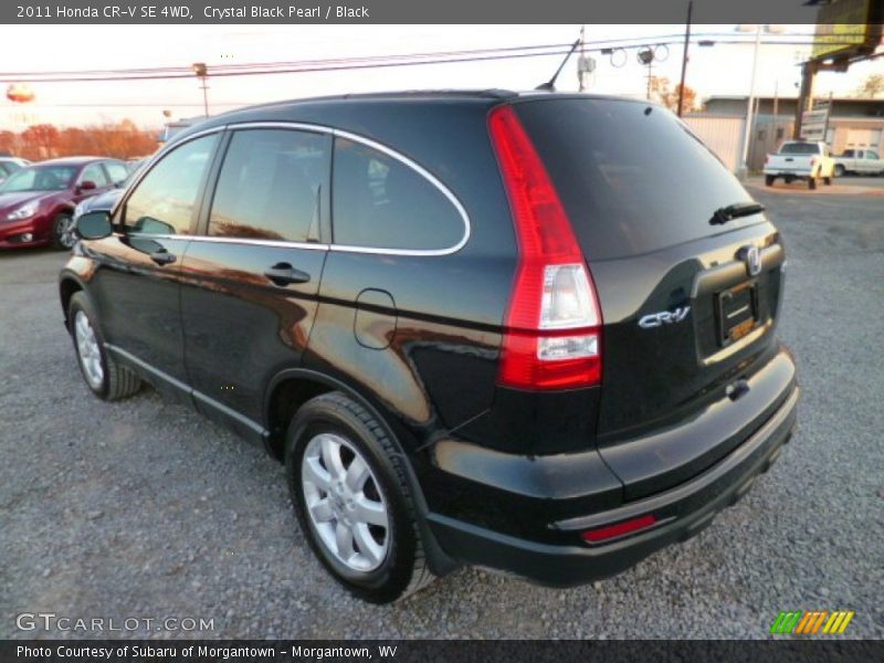 Crystal Black Pearl / Black 2011 Honda CR-V SE 4WD