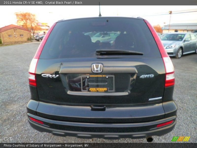 Crystal Black Pearl / Black 2011 Honda CR-V SE 4WD
