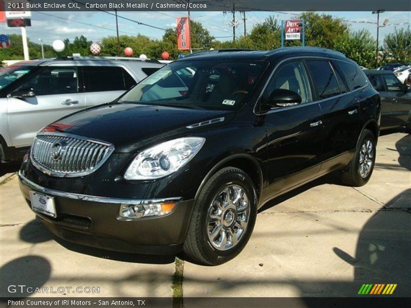 Carbon Black Metallic / Cashmere/Cocoa 2011 Buick Enclave CXL