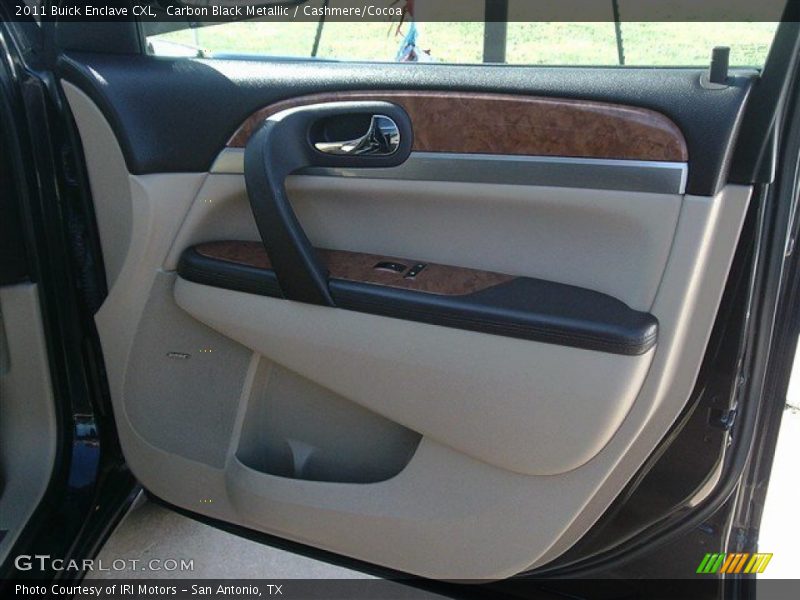 Carbon Black Metallic / Cashmere/Cocoa 2011 Buick Enclave CXL