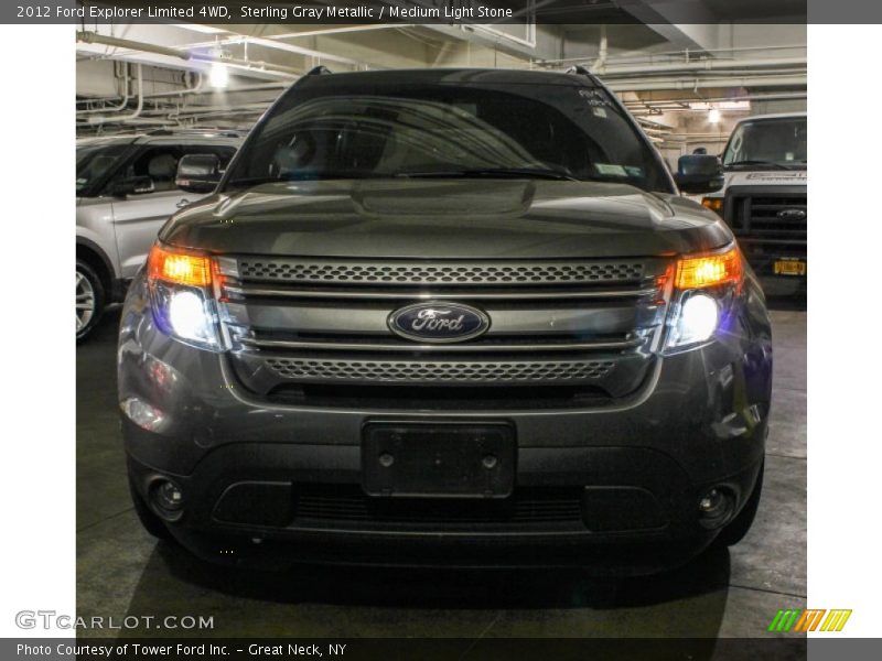 Sterling Gray Metallic / Medium Light Stone 2012 Ford Explorer Limited 4WD