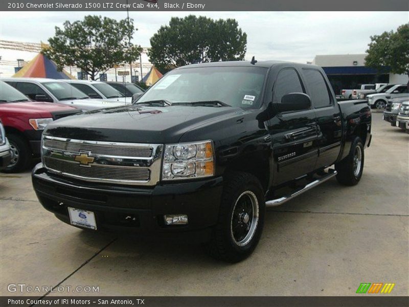 Black / Ebony 2010 Chevrolet Silverado 1500 LTZ Crew Cab 4x4