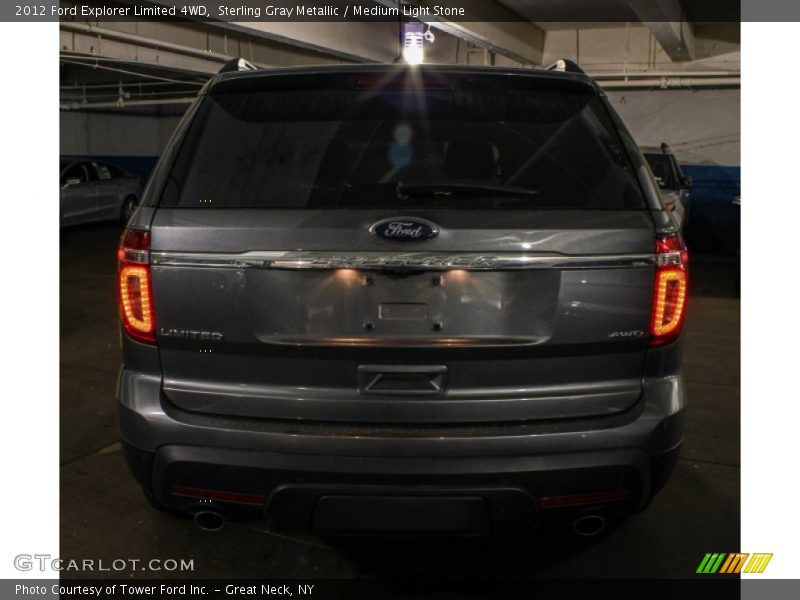Sterling Gray Metallic / Medium Light Stone 2012 Ford Explorer Limited 4WD