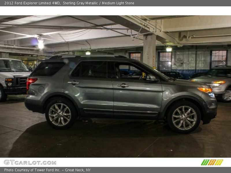 Sterling Gray Metallic / Medium Light Stone 2012 Ford Explorer Limited 4WD
