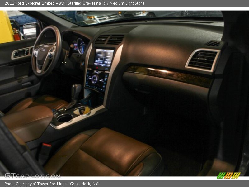 Sterling Gray Metallic / Medium Light Stone 2012 Ford Explorer Limited 4WD