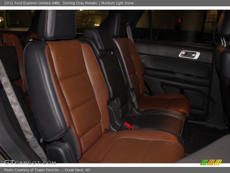Sterling Gray Metallic / Medium Light Stone 2012 Ford Explorer Limited 4WD
