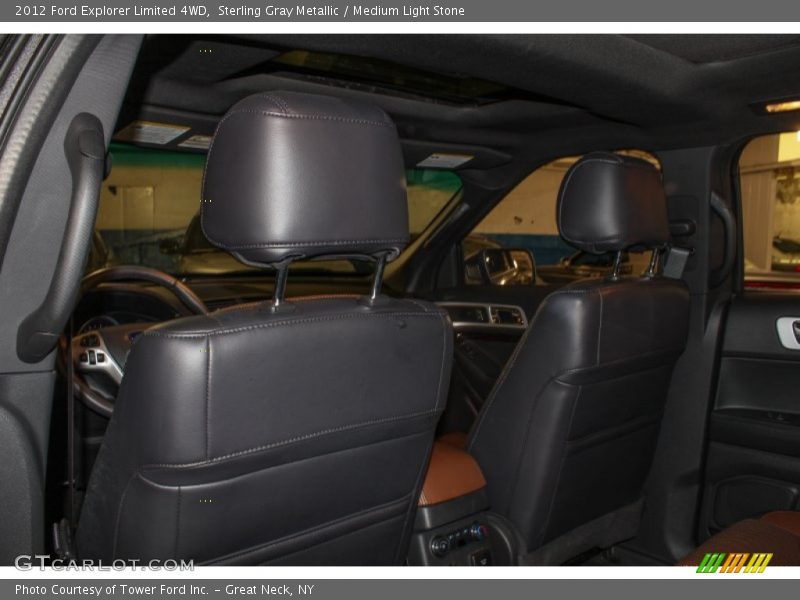 Sterling Gray Metallic / Medium Light Stone 2012 Ford Explorer Limited 4WD
