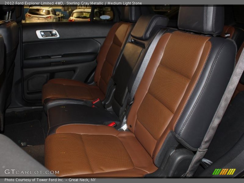 Sterling Gray Metallic / Medium Light Stone 2012 Ford Explorer Limited 4WD
