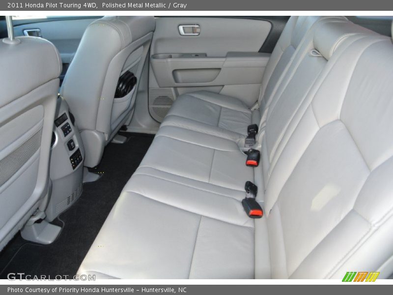 Polished Metal Metallic / Gray 2011 Honda Pilot Touring 4WD