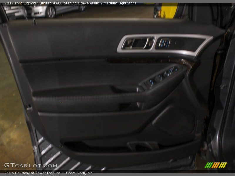 Sterling Gray Metallic / Medium Light Stone 2012 Ford Explorer Limited 4WD
