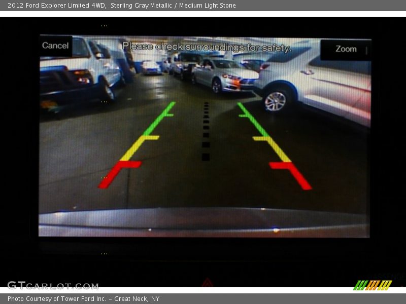 Sterling Gray Metallic / Medium Light Stone 2012 Ford Explorer Limited 4WD