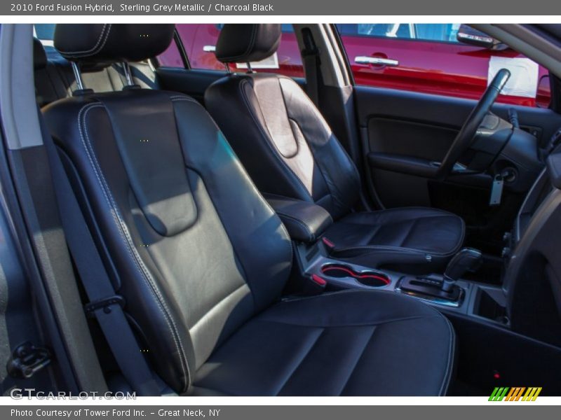 Sterling Grey Metallic / Charcoal Black 2010 Ford Fusion Hybrid