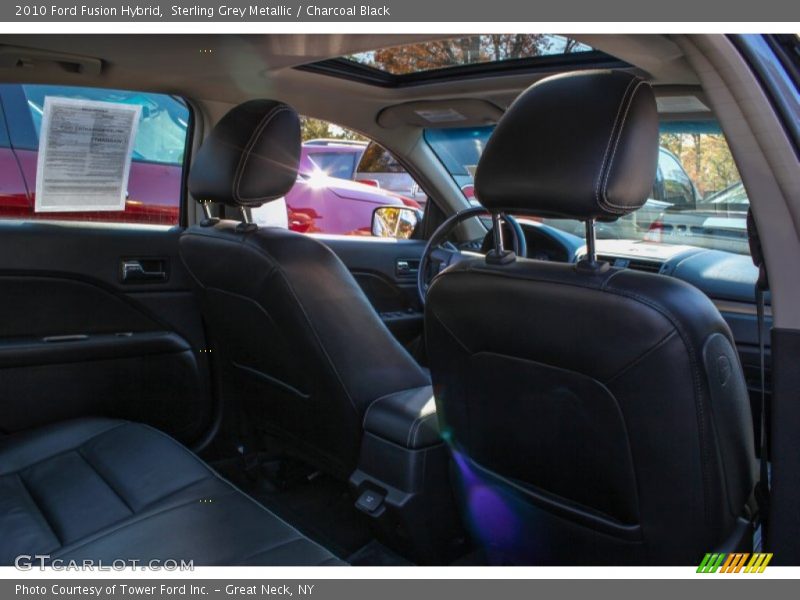 Sterling Grey Metallic / Charcoal Black 2010 Ford Fusion Hybrid