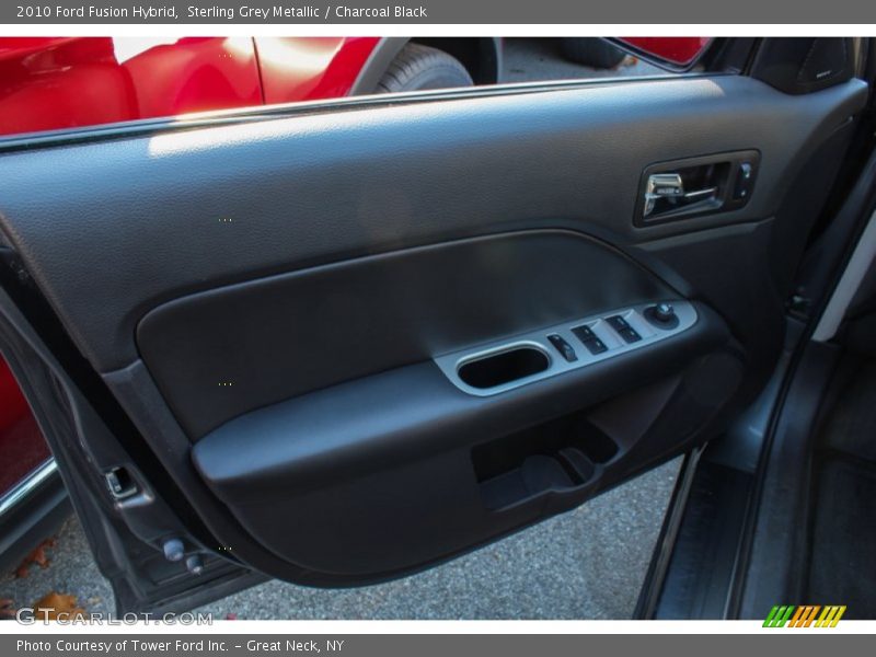 Sterling Grey Metallic / Charcoal Black 2010 Ford Fusion Hybrid