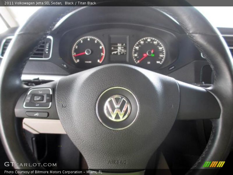 Black / Titan Black 2011 Volkswagen Jetta SEL Sedan