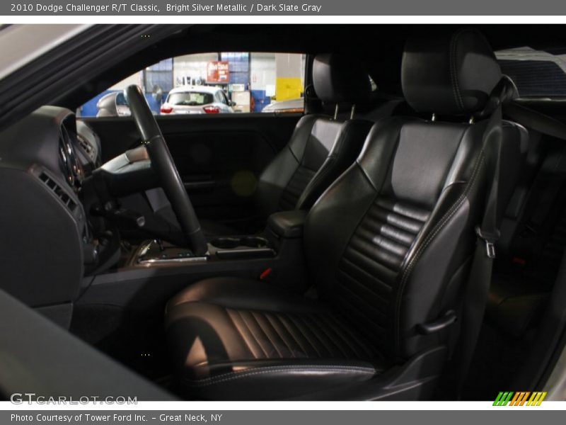 Bright Silver Metallic / Dark Slate Gray 2010 Dodge Challenger R/T Classic