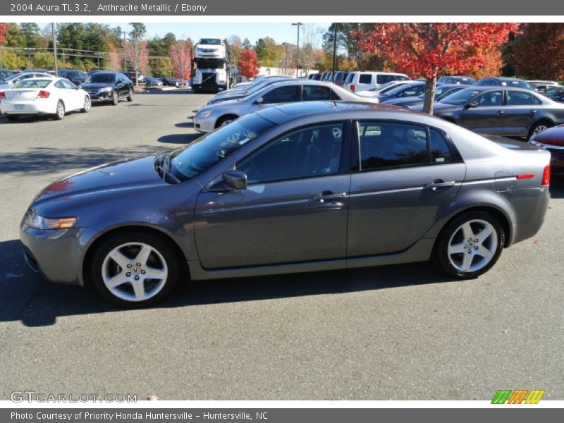 Anthracite Metallic / Ebony 2004 Acura TL 3.2