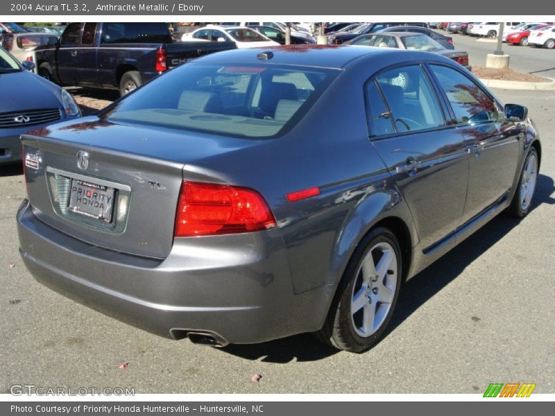 Anthracite Metallic / Ebony 2004 Acura TL 3.2