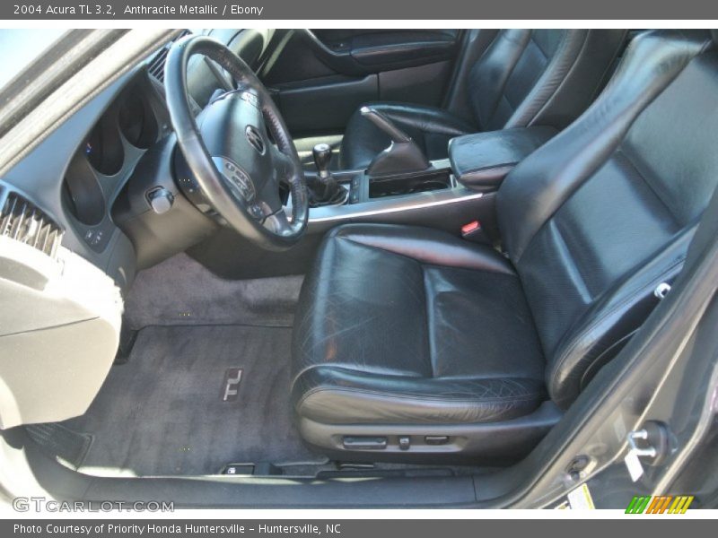 Anthracite Metallic / Ebony 2004 Acura TL 3.2