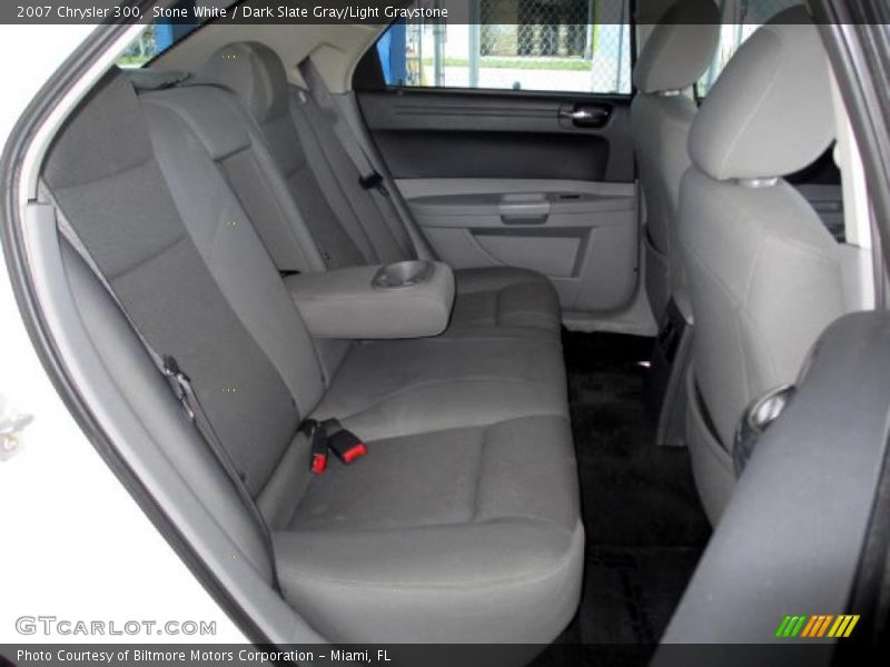 Stone White / Dark Slate Gray/Light Graystone 2007 Chrysler 300