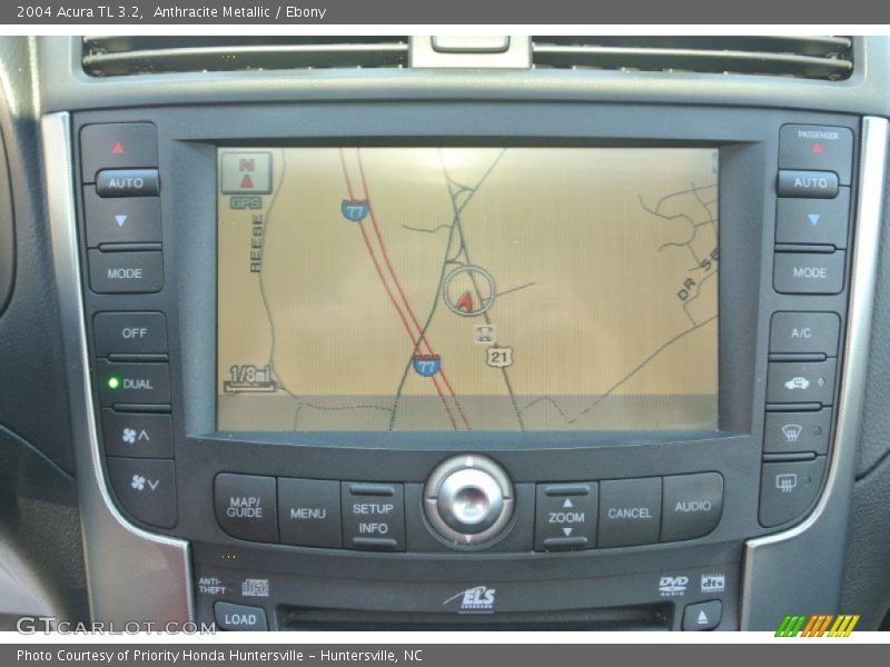 Anthracite Metallic / Ebony 2004 Acura TL 3.2