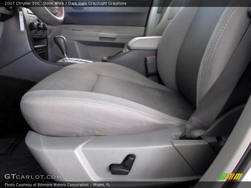 Stone White / Dark Slate Gray/Light Graystone 2007 Chrysler 300