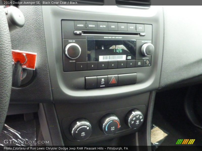 Black Clear Coat / Black 2014 Dodge Avenger SE
