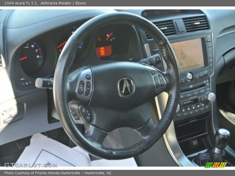 Anthracite Metallic / Ebony 2004 Acura TL 3.2