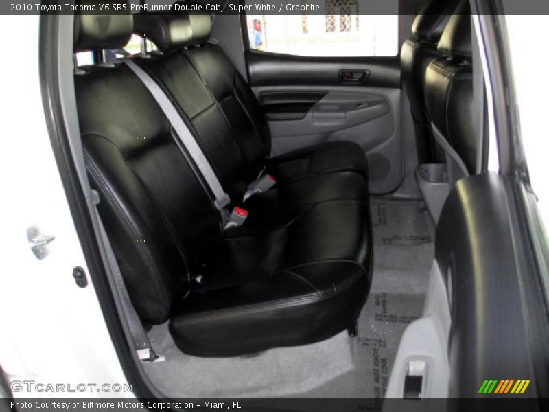 Super White / Graphite 2010 Toyota Tacoma V6 SR5 PreRunner Double Cab